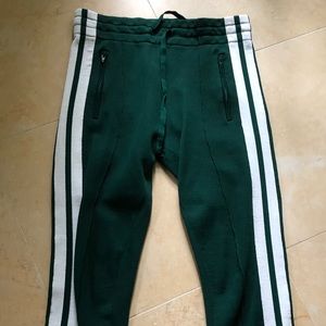 Isabel Marant Etoile lightweight green track pants